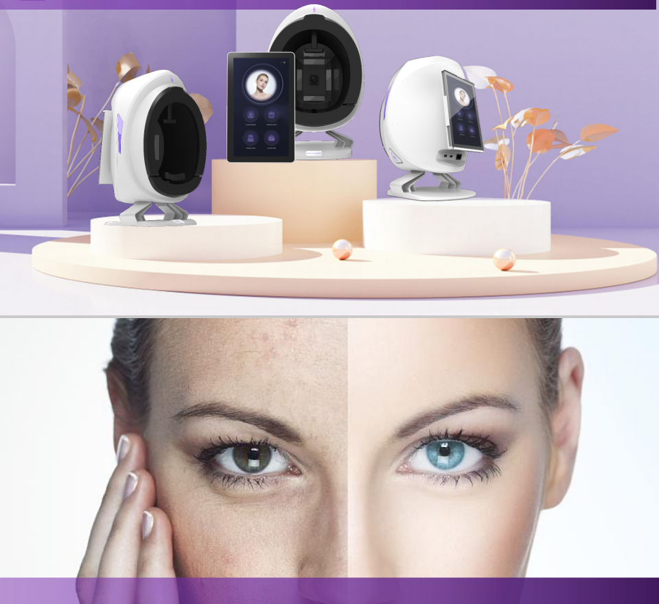 Professional Facial Analysis 3D Digital Observer Visia 7 Facial Skin Analyzer Machine / Skin Analysis Machine Facial Skin