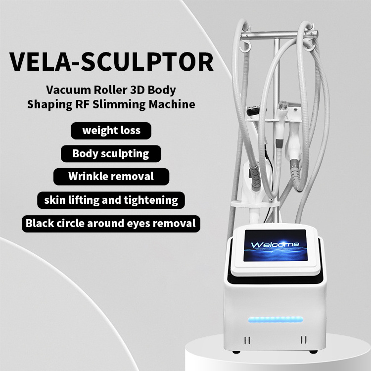 Professional Body Vela body Shape Slimming Machine Roller For Weight Loss Cellulite Reduction Skin Tightening Muscle Stimulation