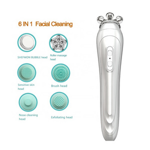 2020 Hot sale spin silicone facial spa cleansing facial brush / silicon exfoliating facial massager cleaner brush