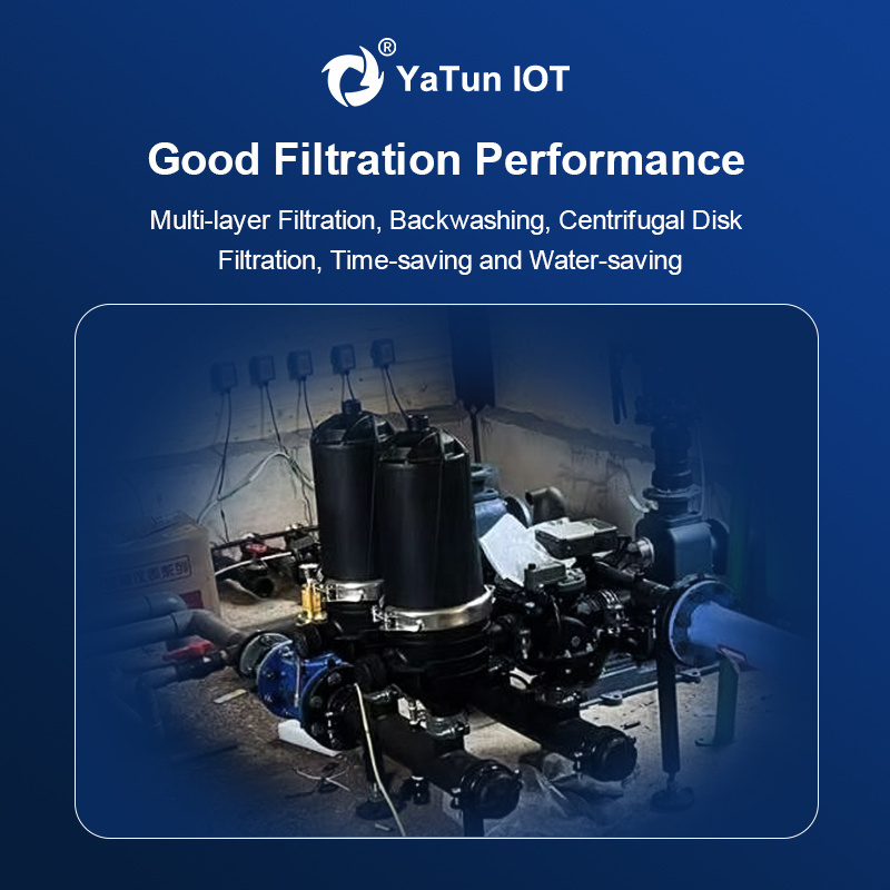 Automatic laminated filter is one of the intelligent products of iot agriculture