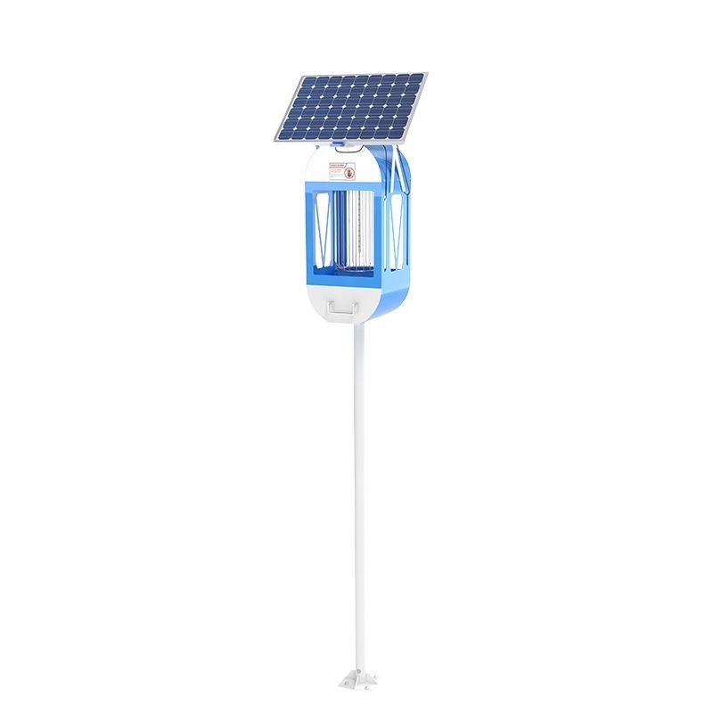 Outdoor Solar Bug Zapper Farm Garden Insect Light Trap Killer Lamp Mosquito Killer Lamp