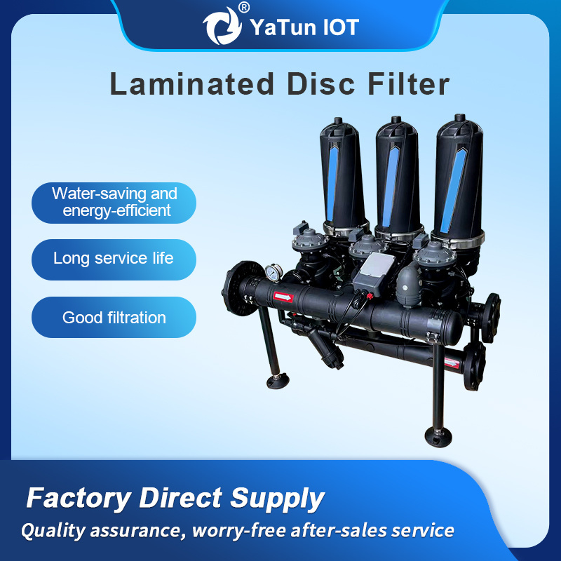 Automatic laminated filter is one of the intelligent products of iot agriculture