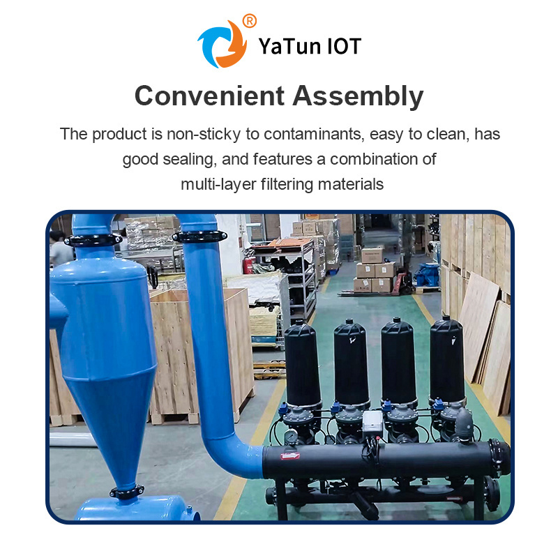 Automatic laminated filter is one of the intelligent products of iot agriculture