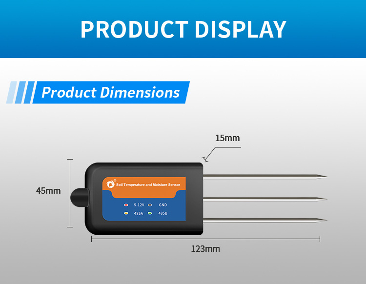 Wireless Soil Moisture Sensor WiFi Soil Moisture Detector Soil Moisture Sensor Meter