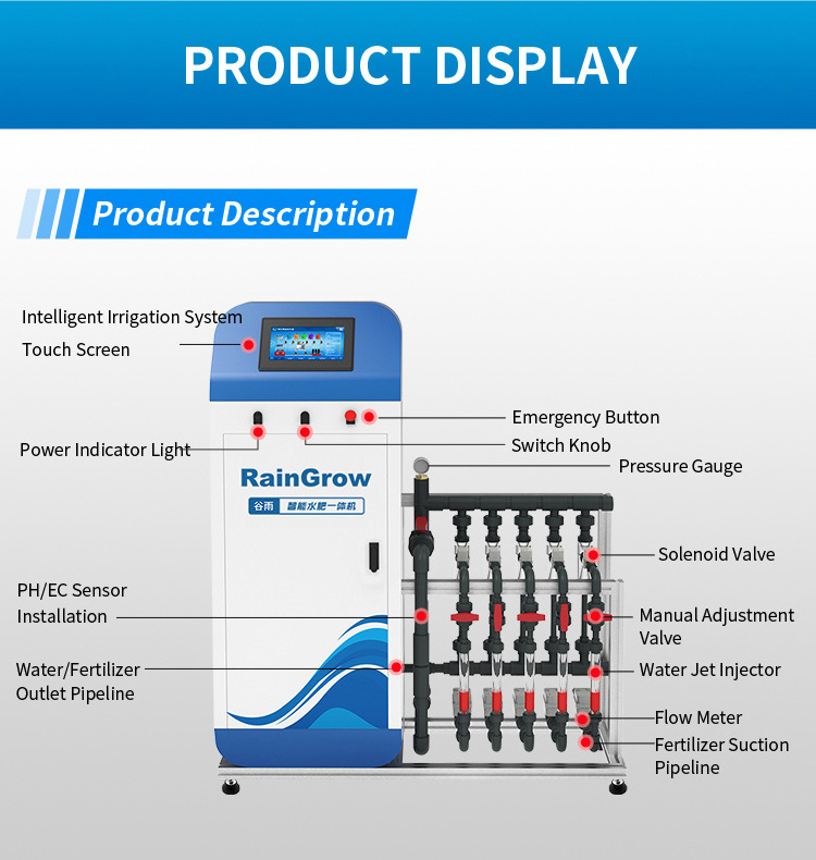 YATUN IOT  wide channel large capacity plant irrigation system