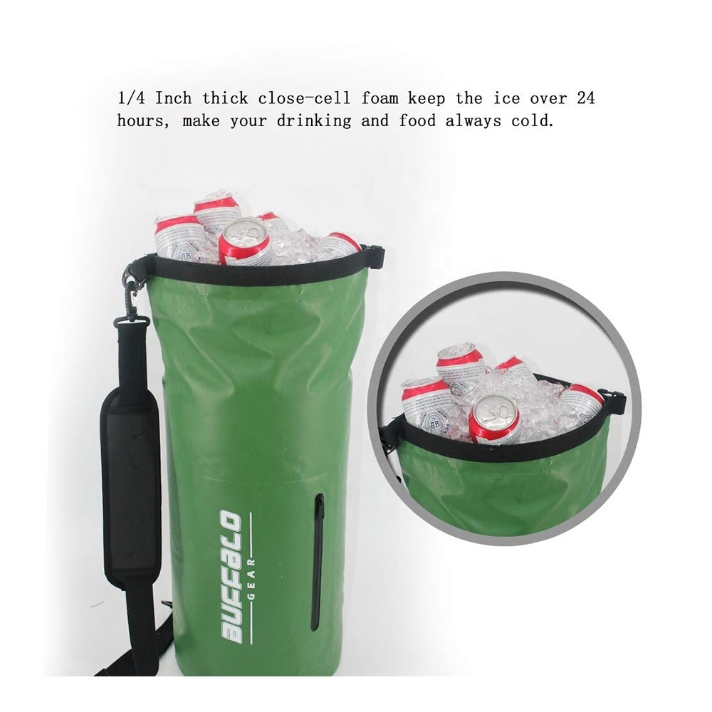 Igloo Dry Bag Cooler Cooler Box Food Cooler Tote CANS B2 Insulated Fish Box Oxford Fabric Waterproof Ice Box Letter YATU Sports