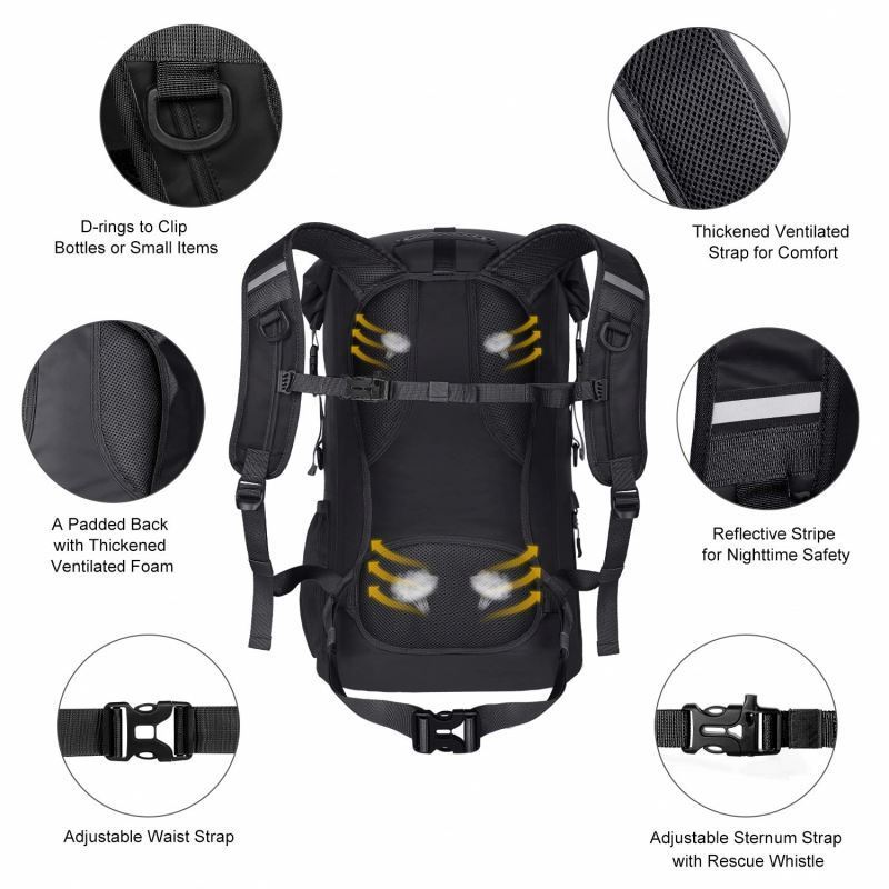 Wholesale Unique Design Fully Waterproof Outdoor Gear Camping Hiking Survival Safety Survival Backpack for Outdoor Sports