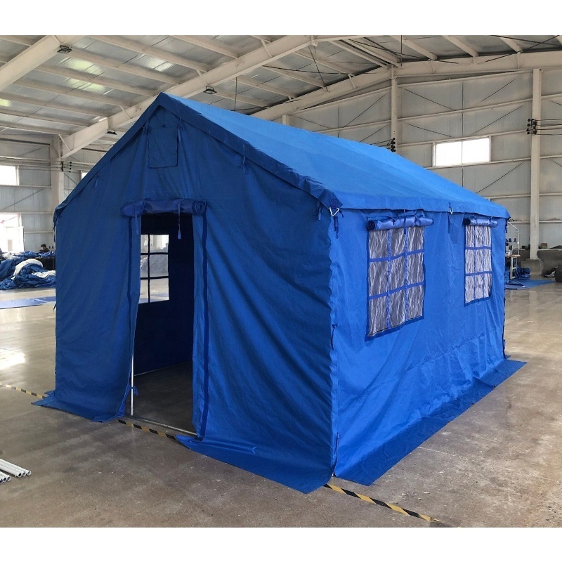 Outdoor steel tent relief tent emergency event shelters