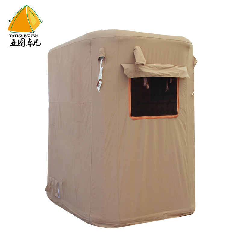 5*6m qatar  canvas tent waterproof outdoor traveling hiking air tent inflatable camping tent outdoor