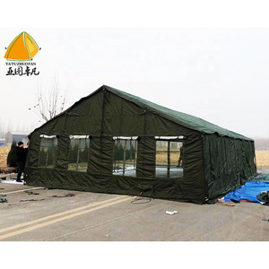 Yatuzhuofan Wholesale canvas waterproof  rescue outdoor camping camouflage dining heavy duty tent