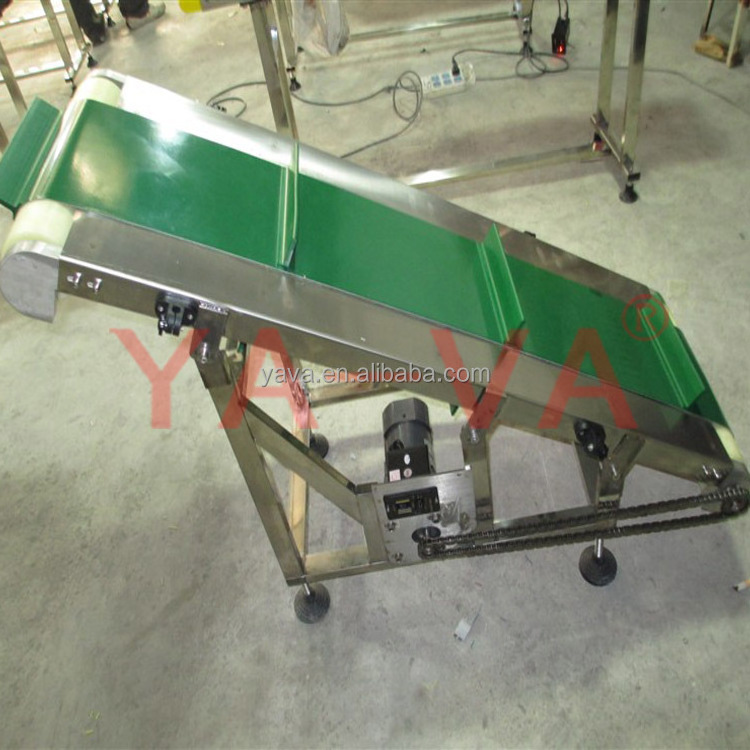 45 Degree Adjustable Tilt Belt Conveyor For Material Handling/Incline Belt Conveyor