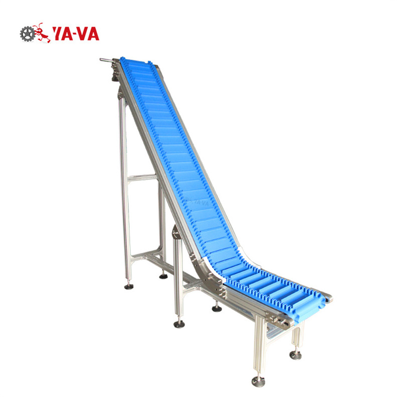 45 Degree Adjustable Tilt Belt Conveyor For Material Handling/Incline Belt Conveyor