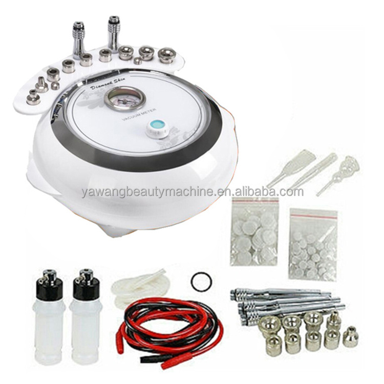 Newest 3 In 1 Vacuum Suction Blackhead Removal Dermic Diamond Tip Peel Microdermabrasion Machine For Sale