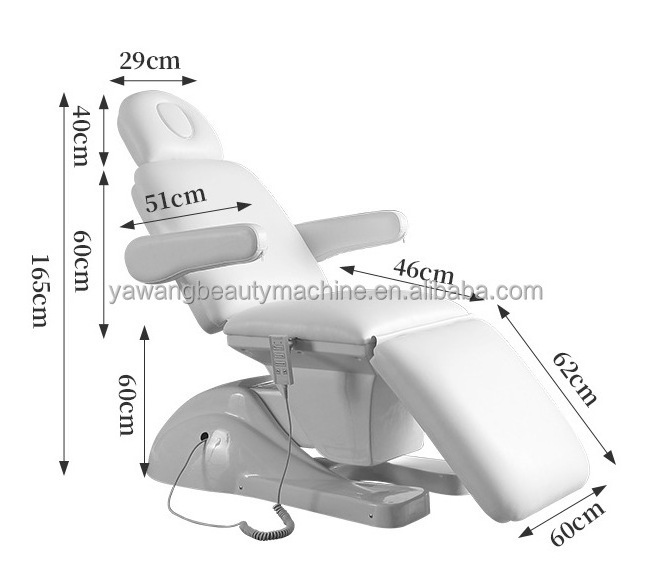 Electric Bed Shampoo Chair Factory Direct Cheap Price Professional Lift Beauty Salon Furniture Massage Table