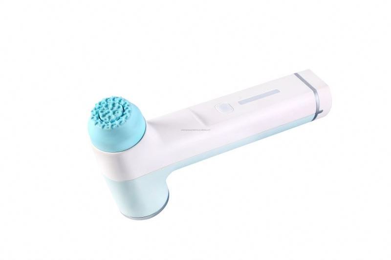 Face Spa Facial Rotating Beauty Massage Skin Deep Cleaning Spin Brush 3 In 1