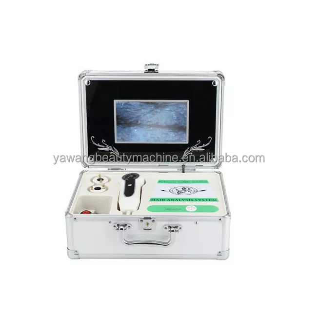 Digital Scalp Hair Follicle Face Skin Detector Analyzer