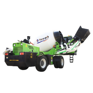 yaweh Concrete cement mixer truck self-loading concrete mixer with pump truck