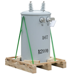 Single phase pole mounted 15kva 25kva 37.5kva 13.8kv 120/240v transformer