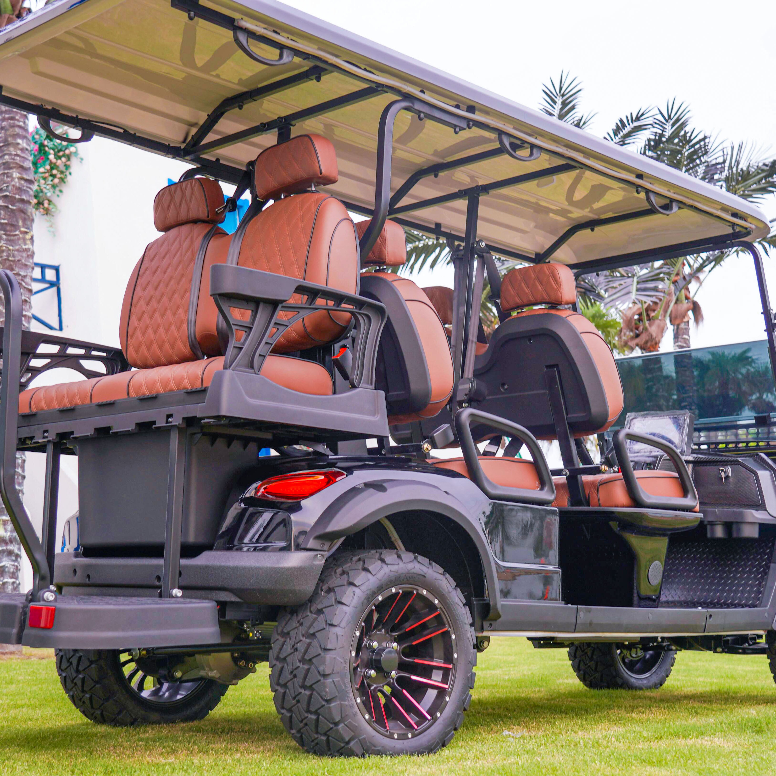 2024 customized off-road 72V lithium battery hunting buggy electric  golf cart