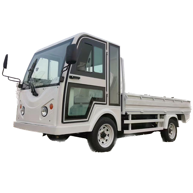 electric mini cargo transport lorry box truck 72V AC system lithium battery 1000 KG loading capacity small electric cargo truck