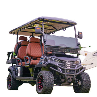 2024 customized off-road 72V lithium battery hunting buggy electric  golf cart