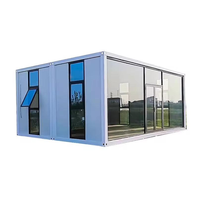 Ready Made Flat Pack Container Houses Portable Housing Unit Use Mobile Container Bar Restaurant  Office