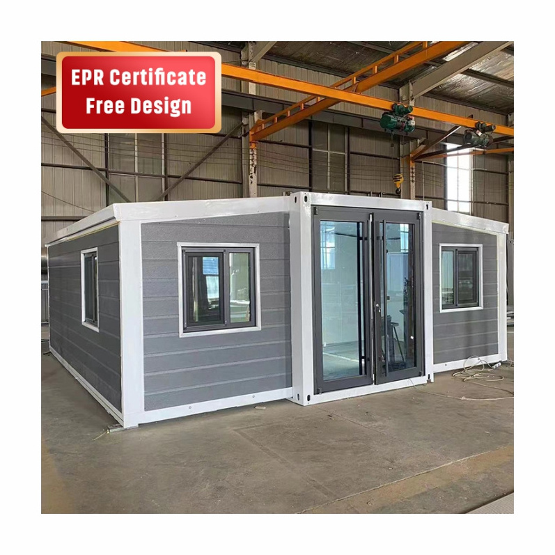 Sandwich Panel Prefabricated/Prefab Foldable Mobile Portable Luxury Prefab Home Expandable Container Home