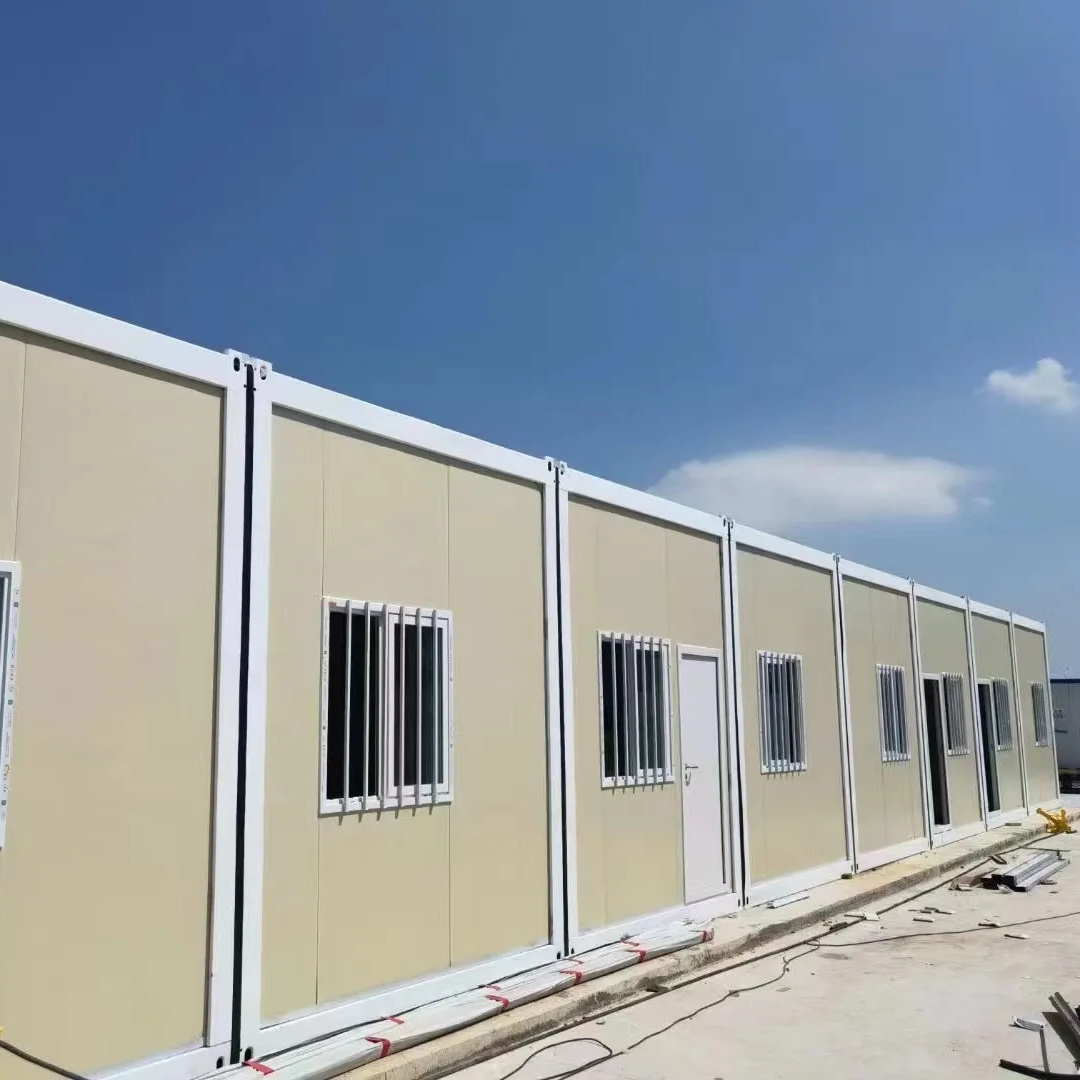 Yaxin Philippines Flat Pack Container House Temporary Housing Container For camp and dormitory 40 FT Shipping Container House