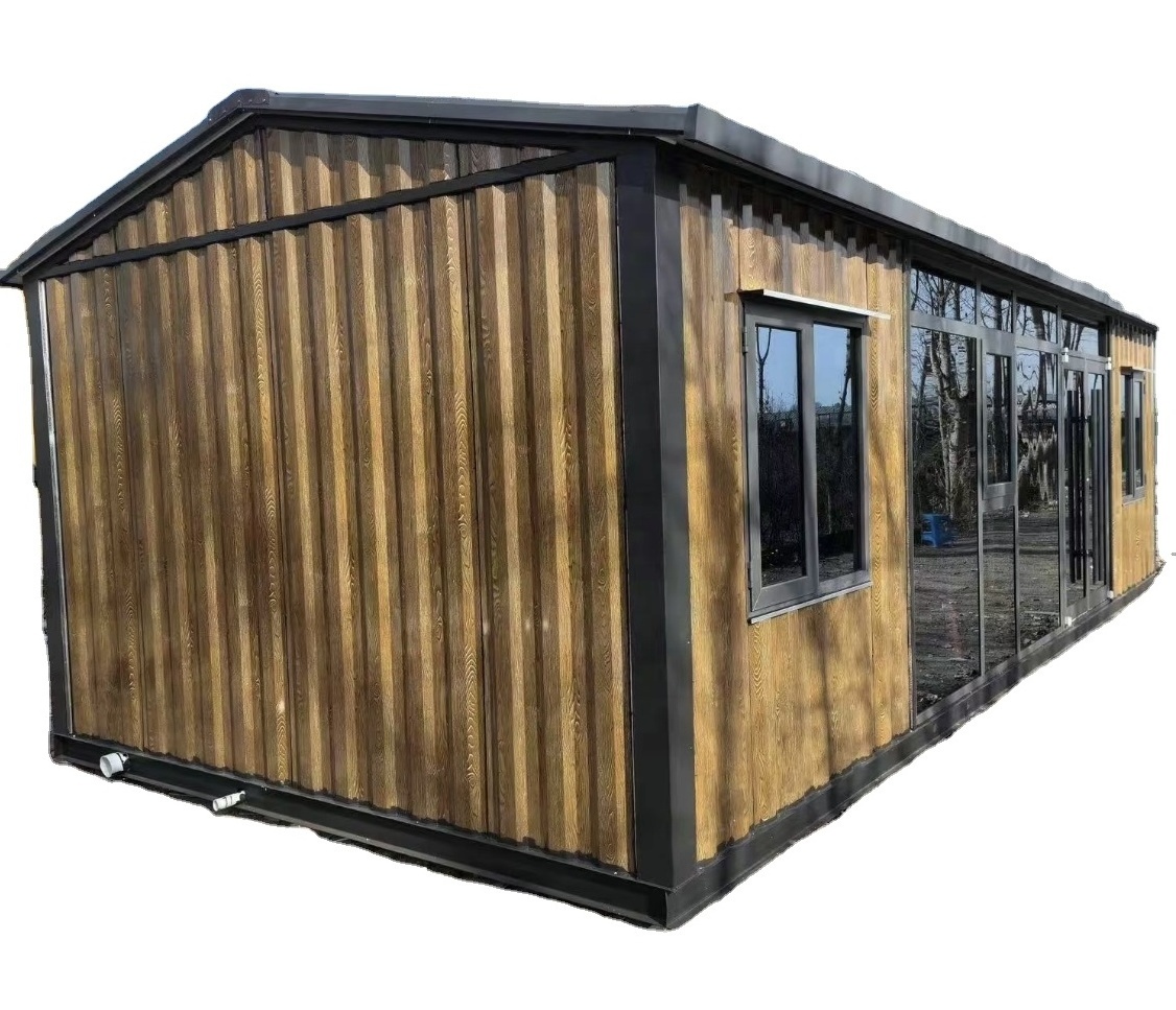 Thailand Prefabricated House 20Ft Camp Nut Indonesia Modular Sea Container House Container Office Kiosk