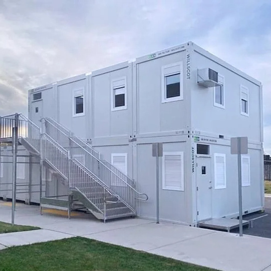 Ready Made Flat Pack Container Houses Portable Housing Unit Use Mobile Container Bar Restaurant  Office