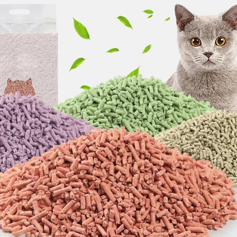 Factory Direct Sale Activated Carbon Tofu Cats Litter Non Stick Claws Tofu Cat Litter Odor Eliminating And Fast Clumping