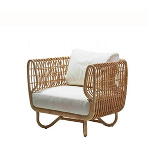 Southeast Asian style outdoor courtyard chair garden rattan balcony small coffee table indoor courtyard outdoor sofa