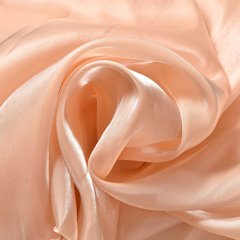 Popular 100%Polyester Liquid Organza Satin Fabric for Woman Shiny Party Dress Skirt Fabric Textile