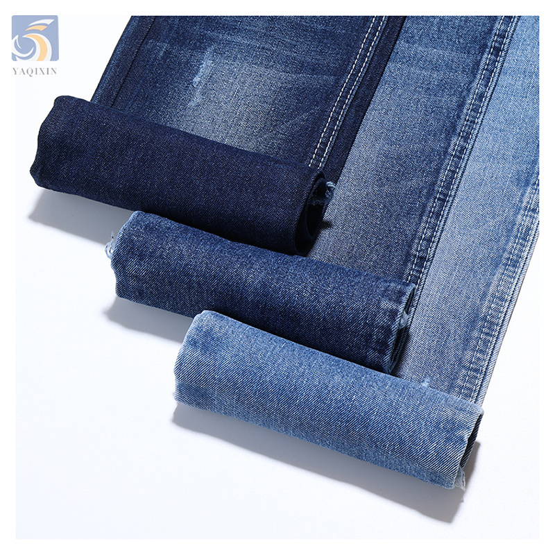 Dark Blue Color Japanese Selvedge Raw Denim Fabric Wholesale Heavyweight Polyester Cotton Denim Fabric 330gsm