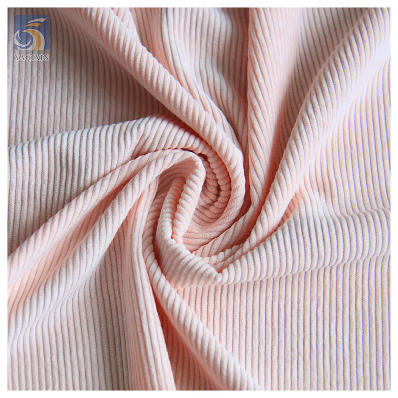 Custom Non-Stretch 240gsm 8W Wale 100% Cotton Corduroy Fabric for Dresses 2024 New Winter Fabric Textile