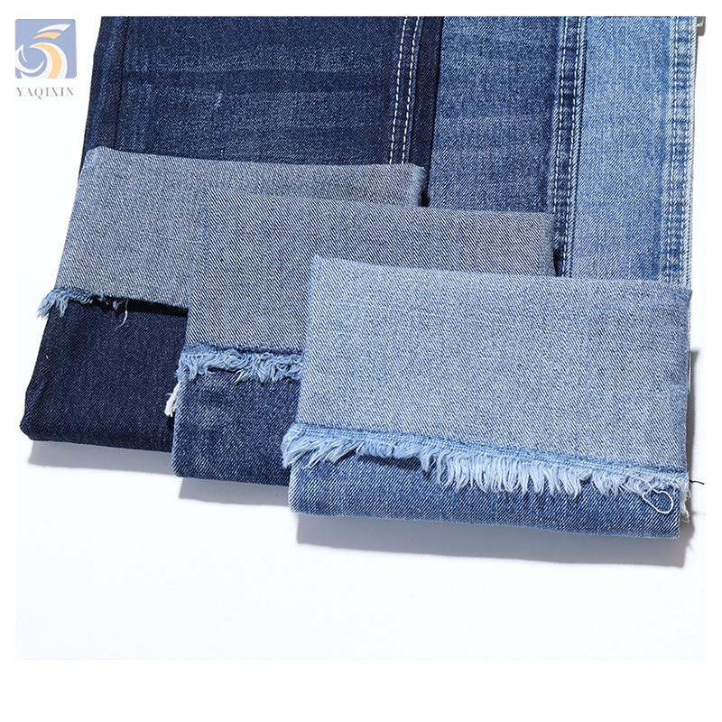 Dark Blue Color Japanese Selvedge Raw Denim Fabric Wholesale Heavyweight Polyester Cotton Denim Fabric 330gsm