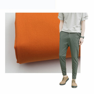 A1085 Woven  97% Cotton 3%Spandex 40*40+40D 190gsm  Twill Fabric For Chion Pants