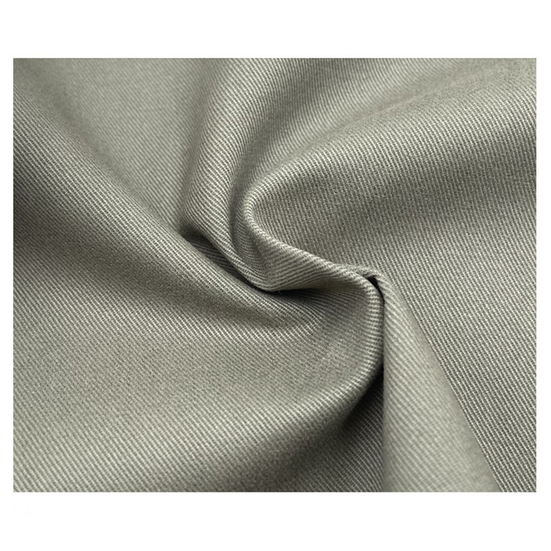 A2006 Chinese Factory Khaki Green Twill Cotton Fabric for Japan Cargo Pants 220gsm Twill Brushed Cotton Fabric