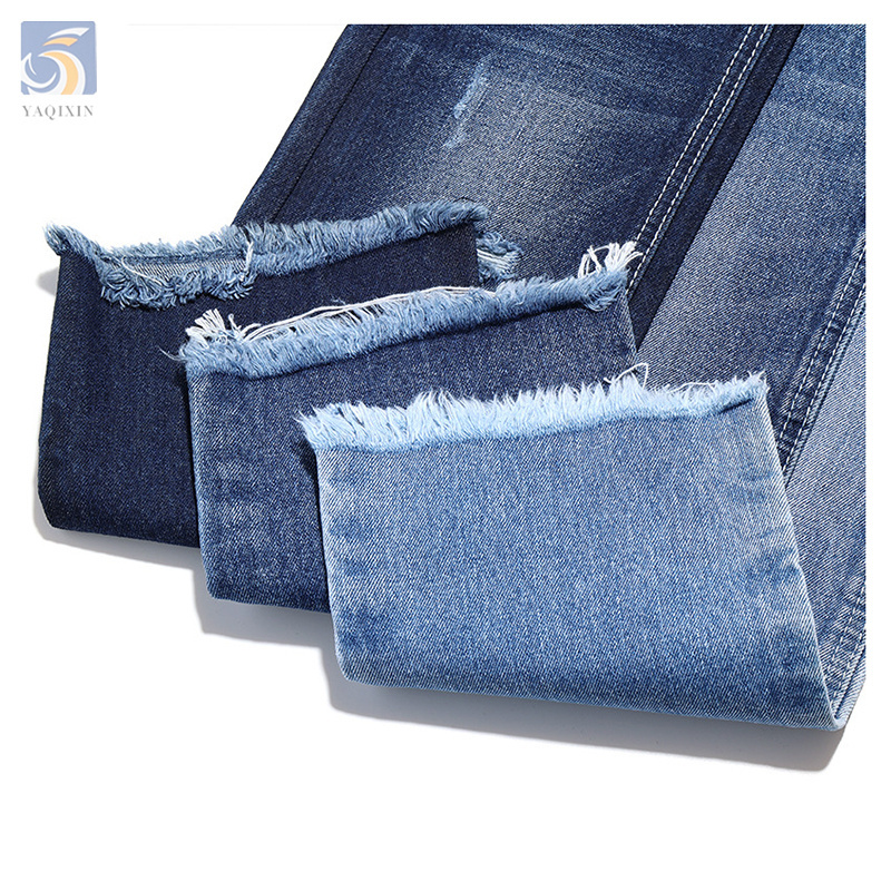 Dark Blue Color Japanese Selvedge Raw Denim Fabric Wholesale Heavyweight Polyester Cotton Denim Fabric 330gsm