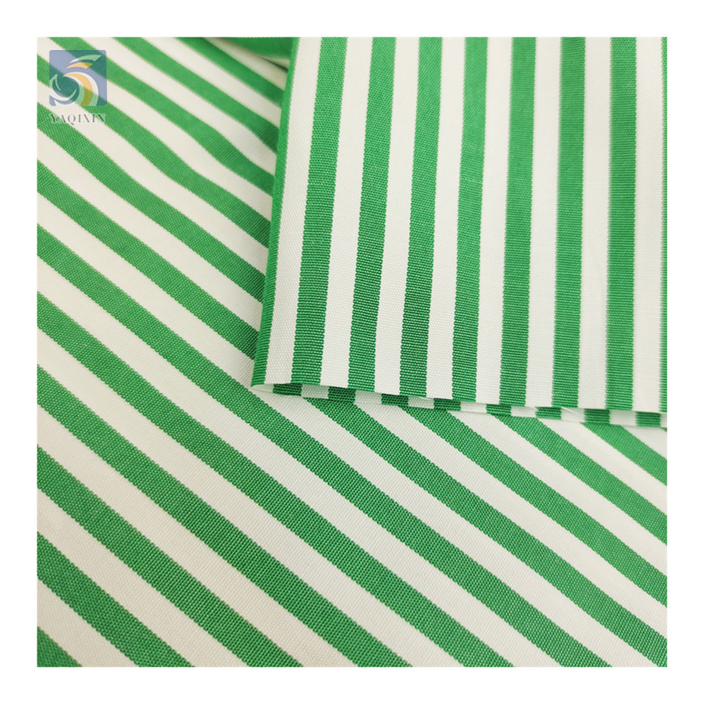 YX2734 Good Quality 110gsm Soft Comfortable 40 Cotton 60 Polyester TC Yarn Dyed Striped Fabric for Shirt/Sheet