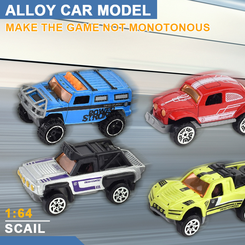 Bulk toys Wholesale off road car alloy wheel car Custom Model diecast car for kids to drive