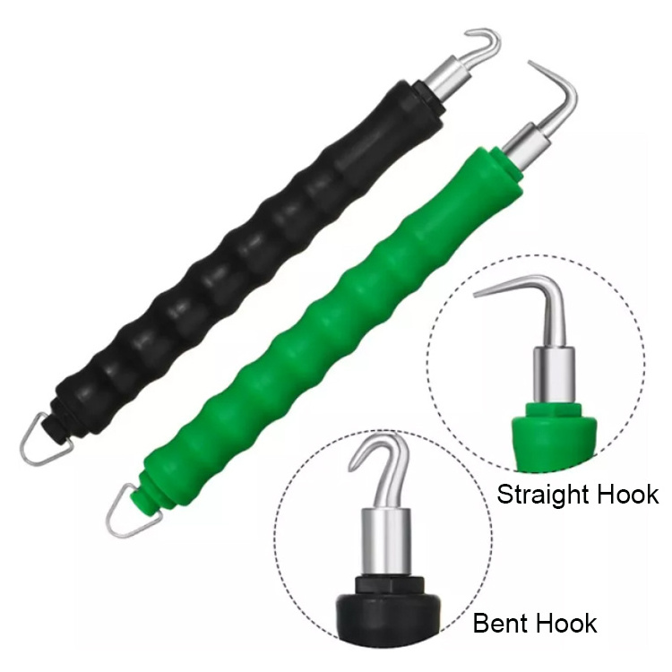 Semi-automatic Steel Bar Binding Hook Wire Tying Tools Rebar Hooks Bar With Hooked End