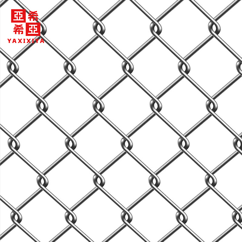 High Quality Commercial Chain Link Mesh Fences Kenya Metal Farm Diamond Cyclone Wire Chain Link Fence for Sale