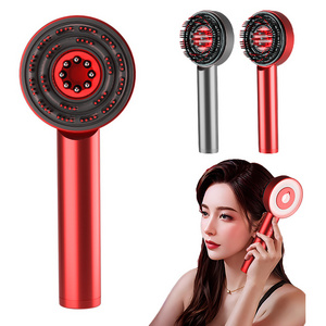 Efficient Electric Scalp Massager Brush Red Light EMS Scalp Massager Comb Hair Oil Applicator for Enhance Hair Growth