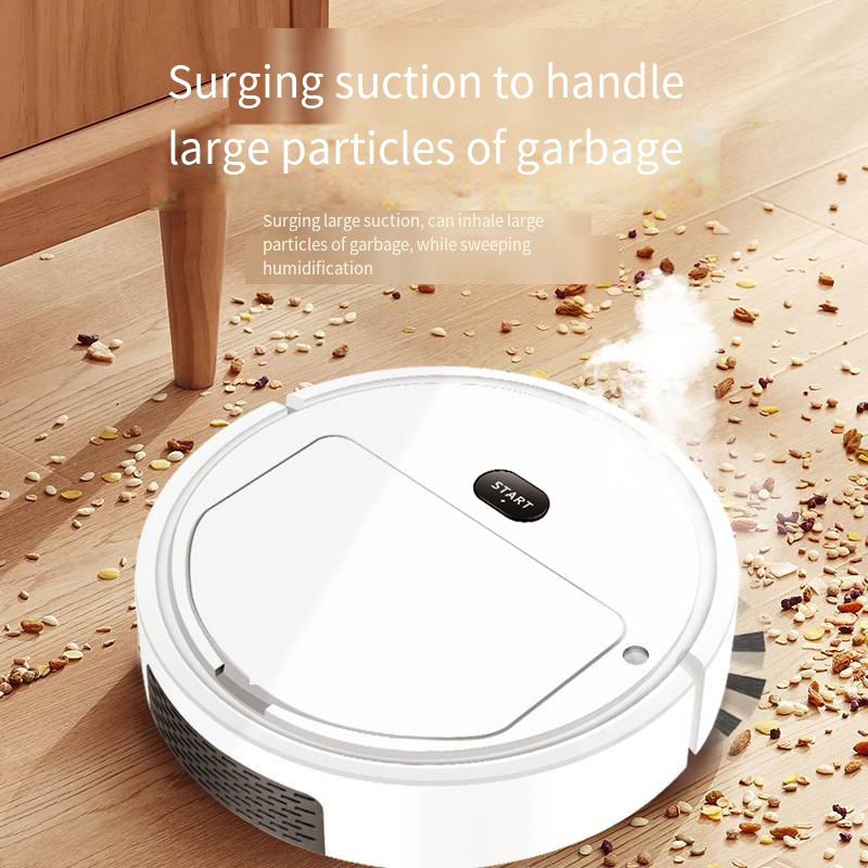 Robot Vacuum and Mop Sweeping Machine 2 in 1 Spray Humidifier Intelligent Household Vacuum Cleaner