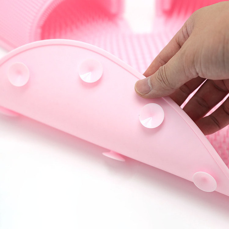 pedicure Silicone Shower Brush Massager Bath Foot Brush shower foot scrubber massage pad for dead skin removal