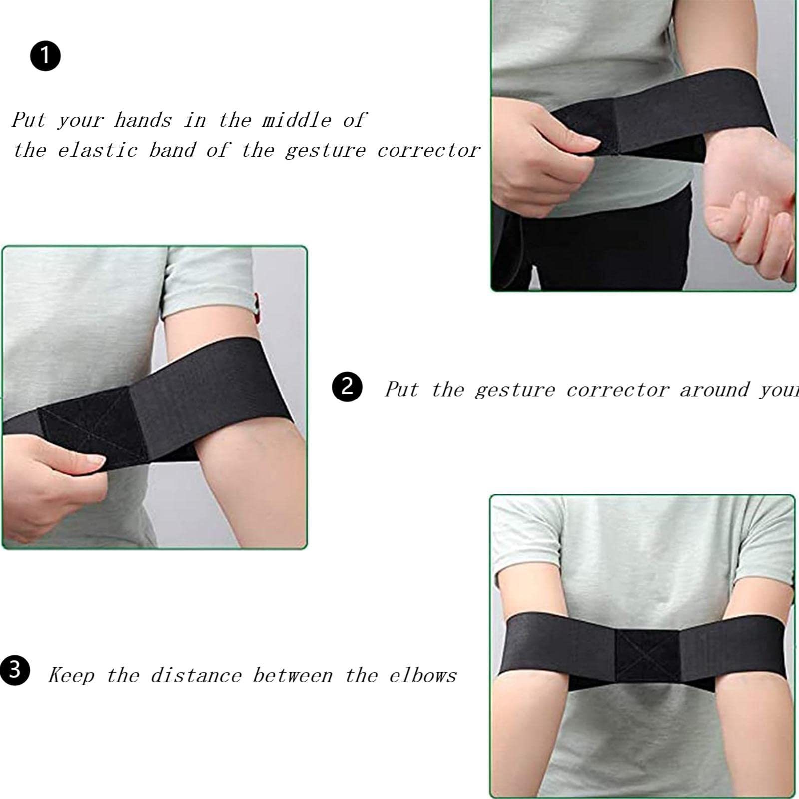 golf training aids swing trainer golf arm trainer Hand Posture Corrector Belt Elastic Band golf swing trainer arm band