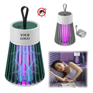 Powerful Lighting Enhanced Mosquito Zapper USB Charging Cordless Mosquito Zapper Lamp for Indoor and Garden Use