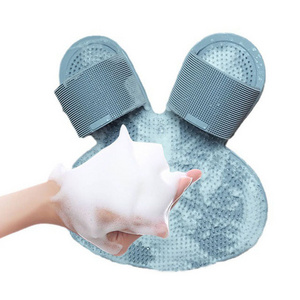 pedicure Silicone Shower Brush Massager Bath Foot Brush shower foot scrubber massage pad for dead skin removal