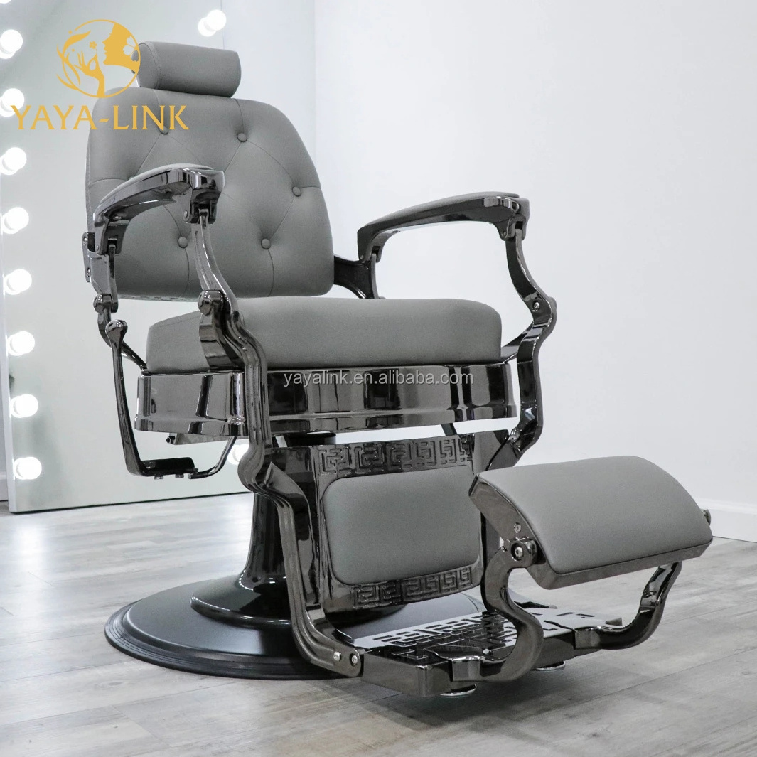 luxury styling chair salon furniture other hair salon equipment aluminum foldable barber chair